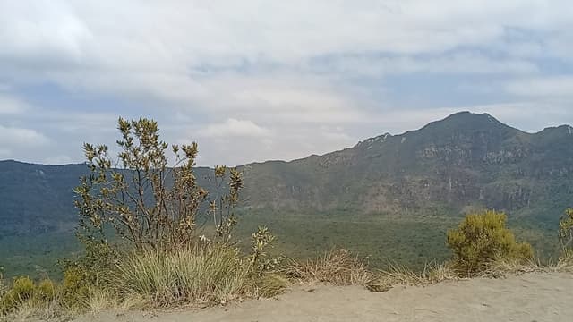 Views of Mt. Longonot Crater